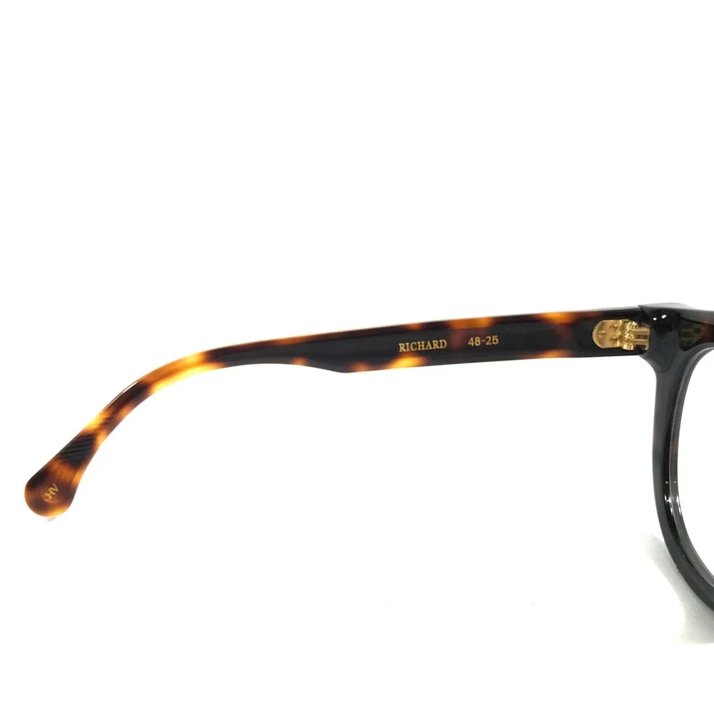 Alfred Kerbs Eyeglasses Frames RICHARD HV Havana Brown Tortoise Gold 48-25-140